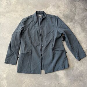 FLX Men's Dark Gray performance blazer